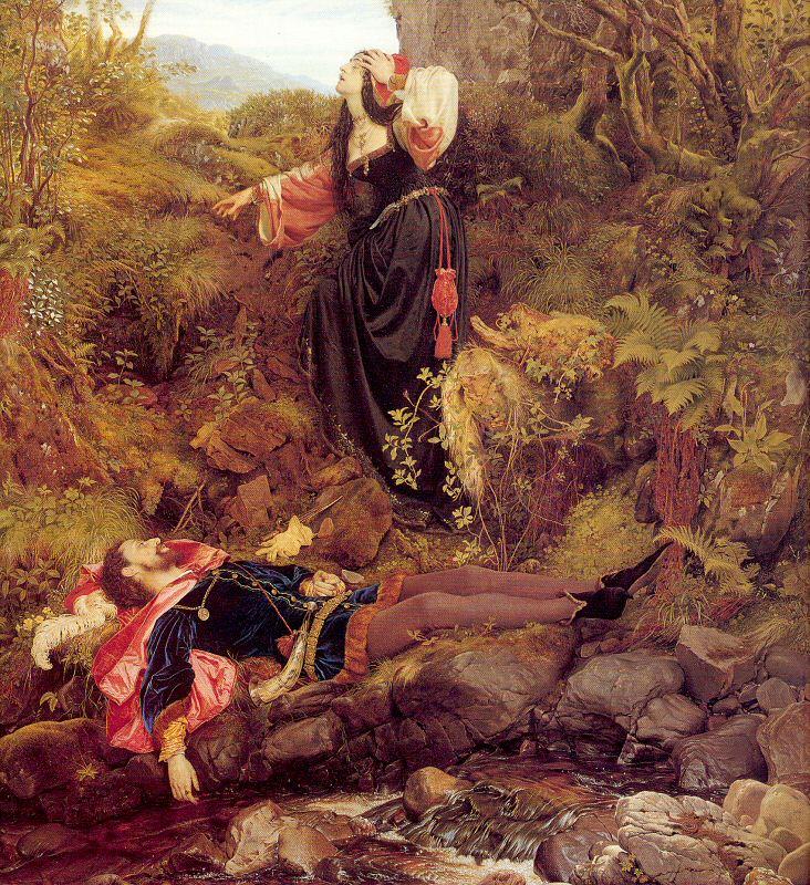 Paton, Sir Joseph Noel The Bluidie Tryst china oil painting image